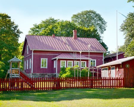Kommunalstugan i Nagu med Lekpark