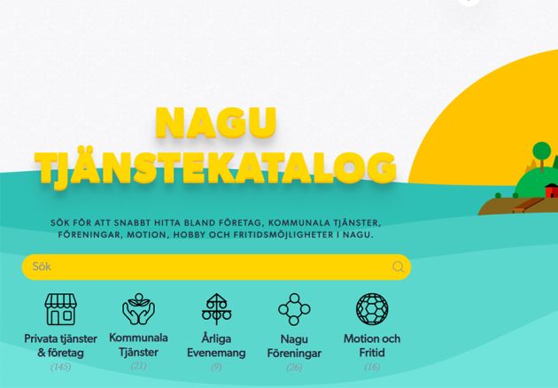 Nagu tjänstekatalog
